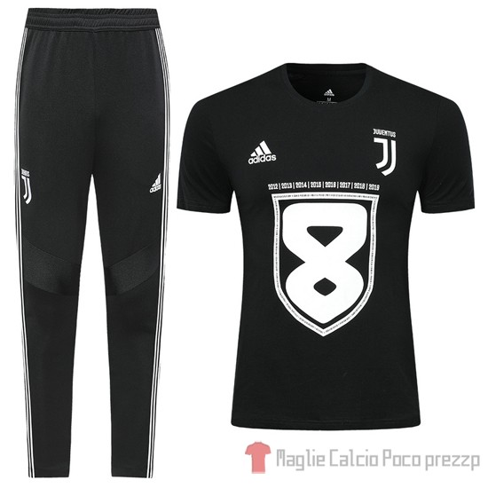 Tuta da Track Juventus Escudo de Celebracion Manica Corta 2019/2020 Nero - Clicca l'immagine per chiudere